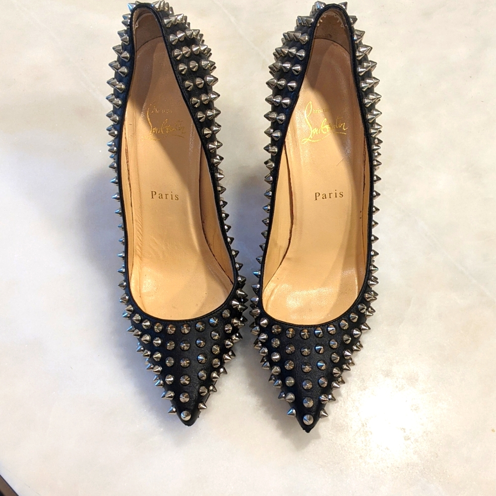 Christian Louboutin Pigalle Plato 120 Spikes